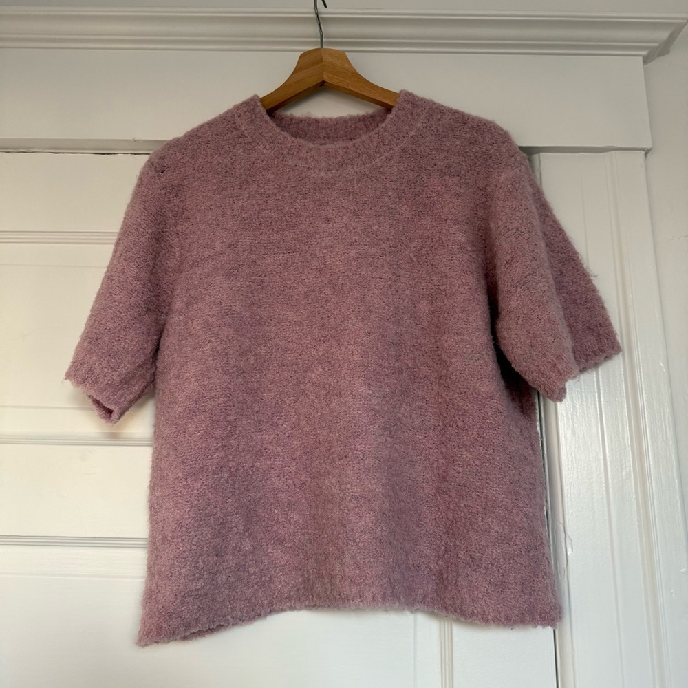 Things Between Short Sleeve Sweater Top